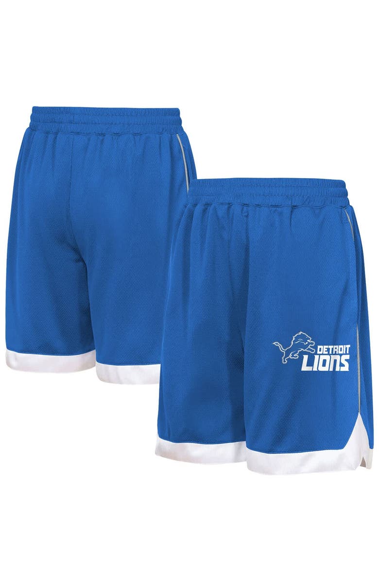 Outerstuff Youth Outerstuff Blue Detroit Lions All Star Mesh Shorts, Main, color, Blue