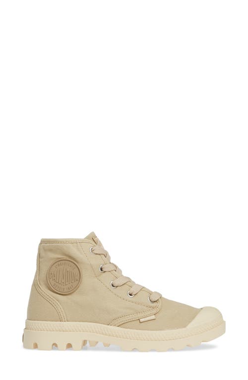 Palladium Pampa Hi Bootie In Sahara/ecru