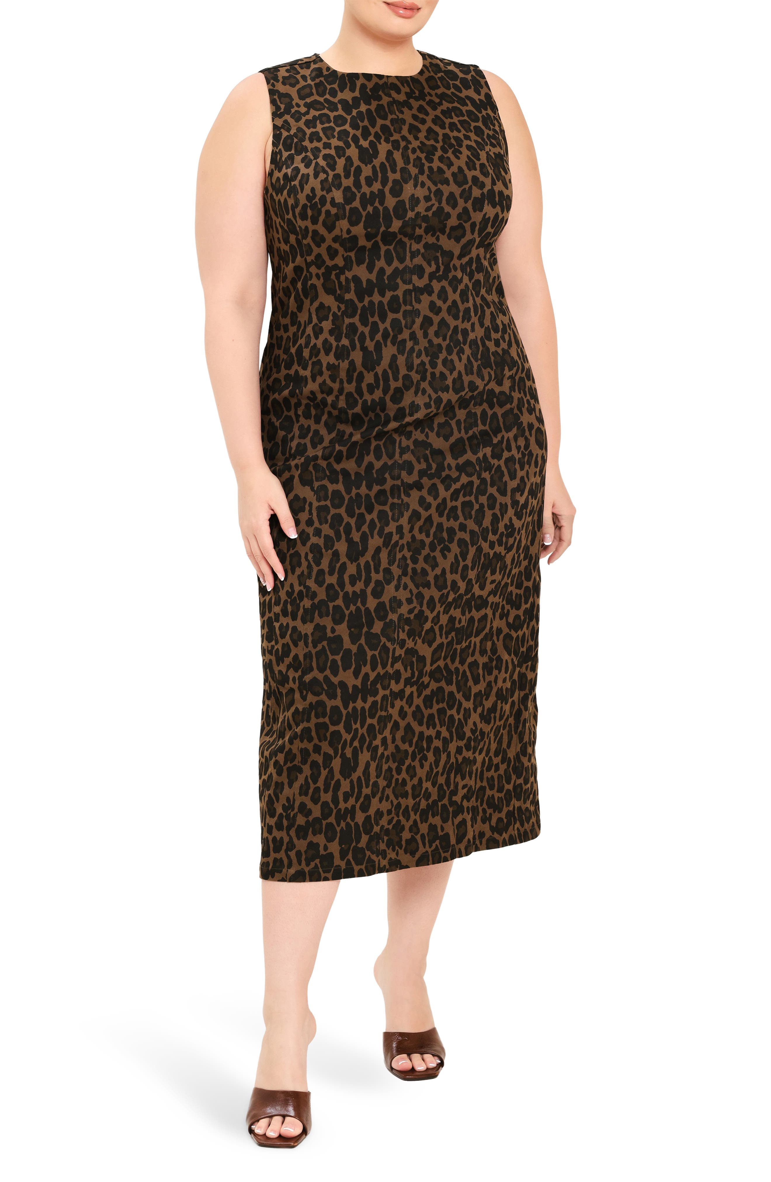 Leopard Midi Dress