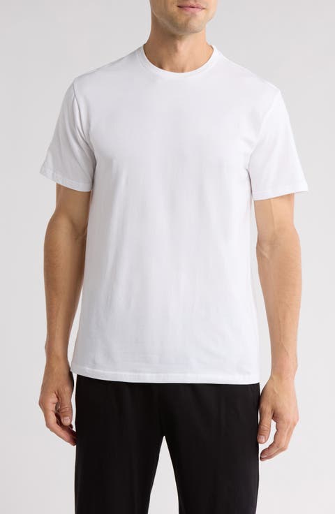 Stretch Cotton 3-Pack Crewneck Undershirt