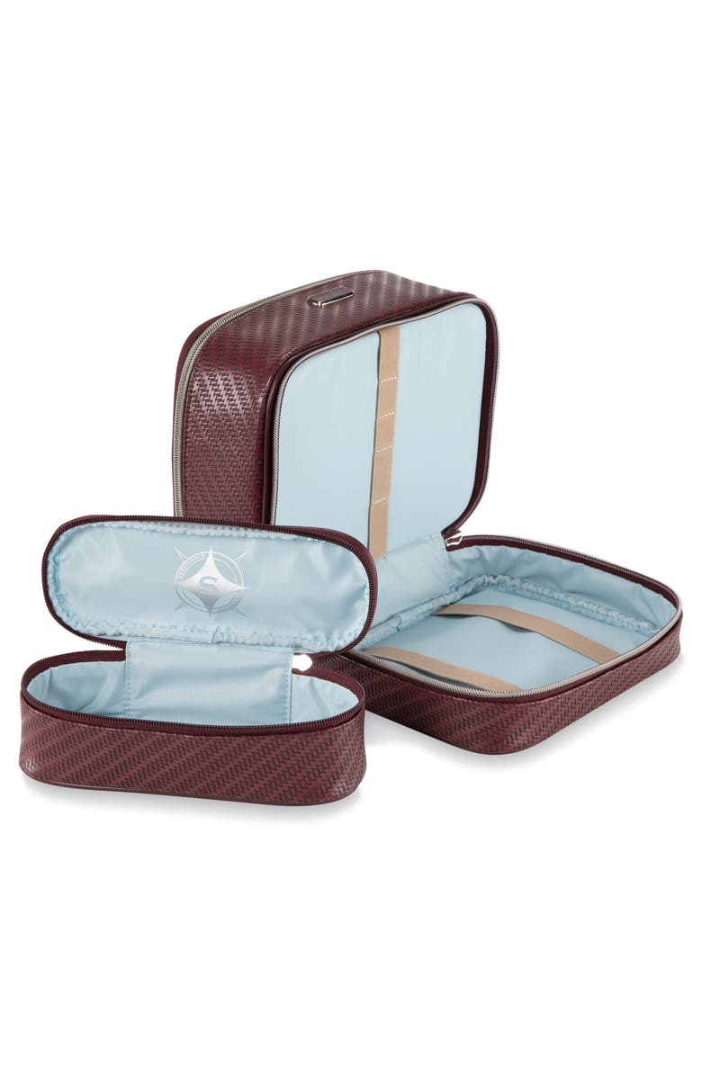 Stephanie Johnson Rosewood Ruby Royale Jenny Train Cosmetics Case, Alternate, color, Purple