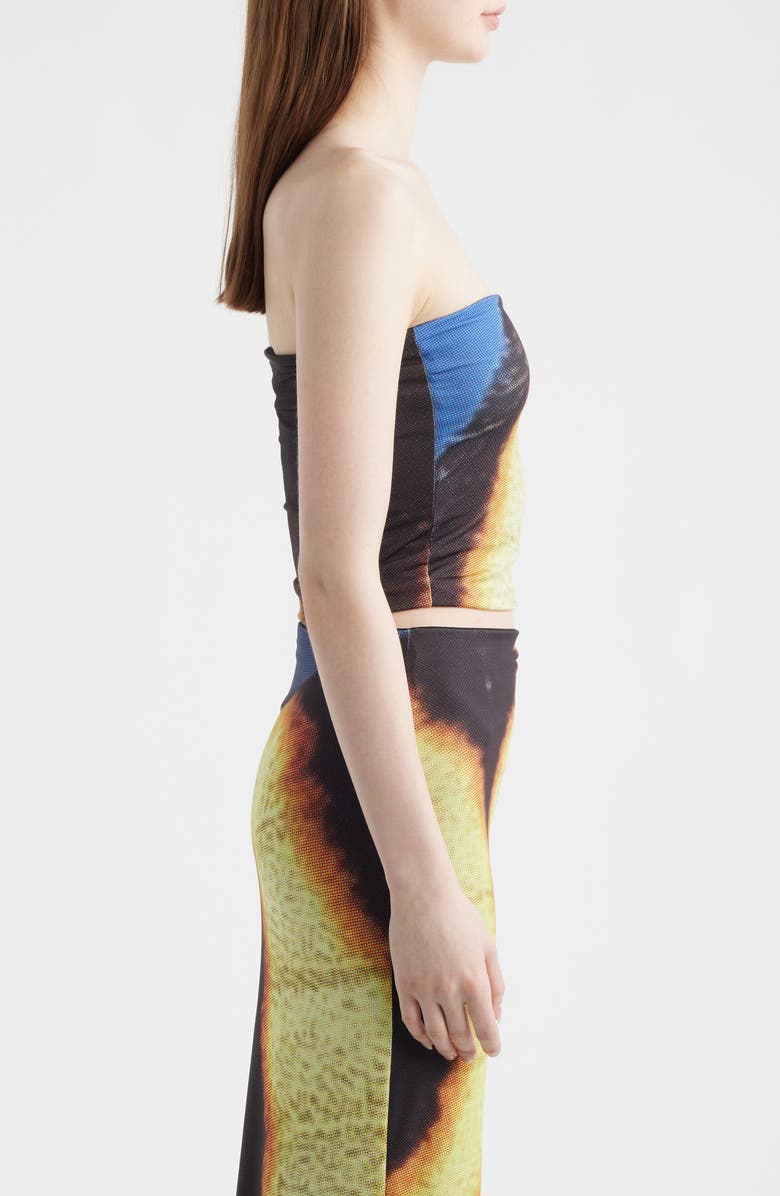 Feners Yo X Ti Strapless Top, Alternate, color, Night