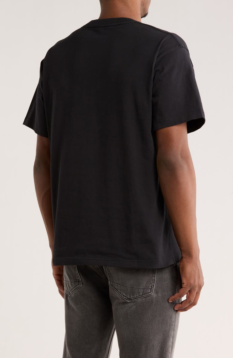 PLEASURES Piano Bar Cotton Graphic T-Shirt, Alternate, color, Black