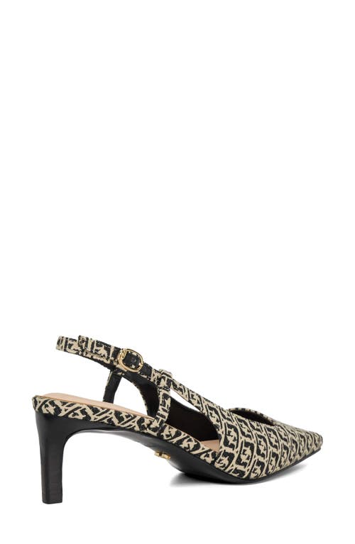 Dune London Dancing Slingback Kitten Heel Pump In Black