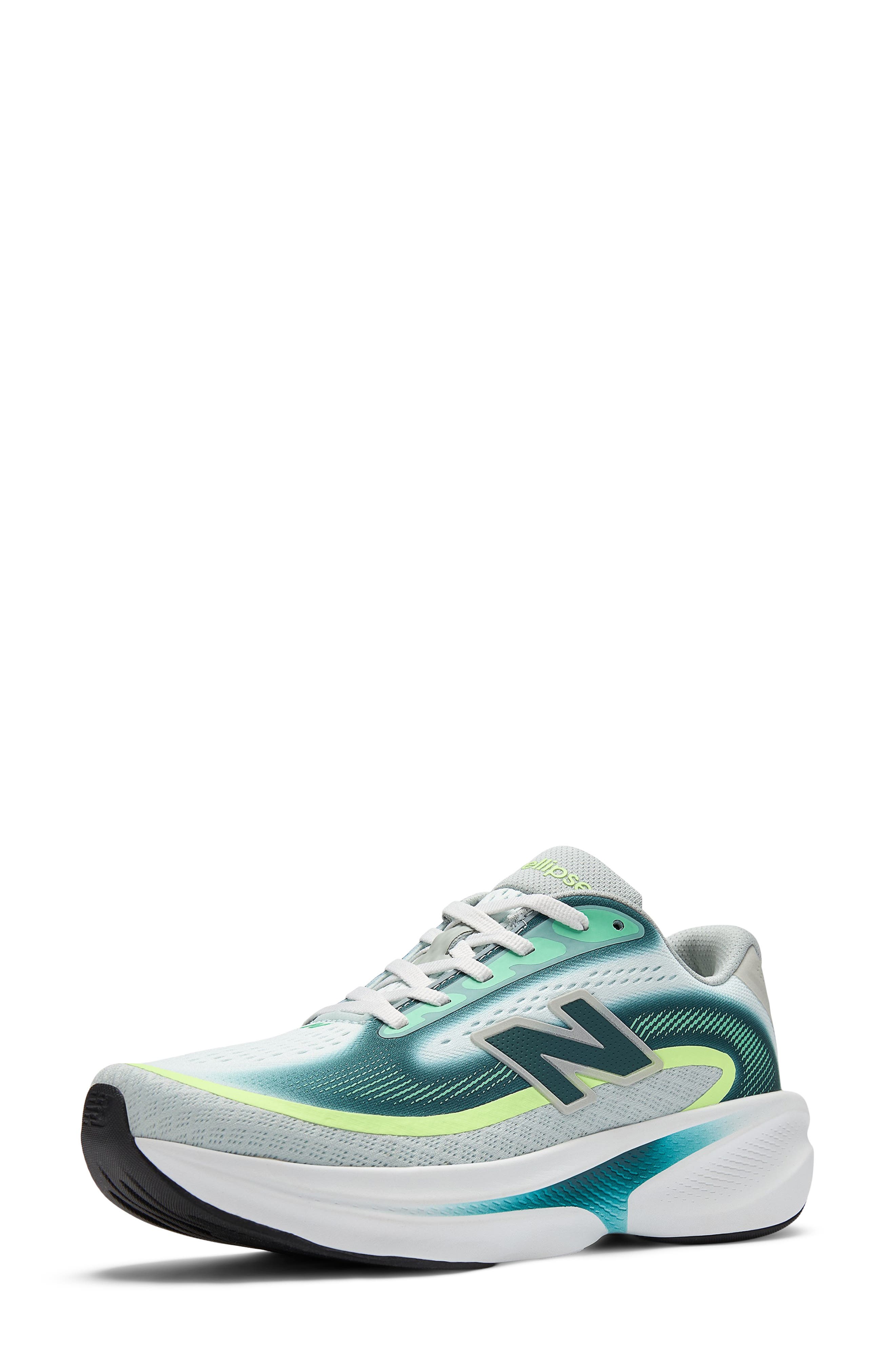 New Balance Elllipse v1 Running Shoe, Alternate, color, Deep End/ Medusa Green