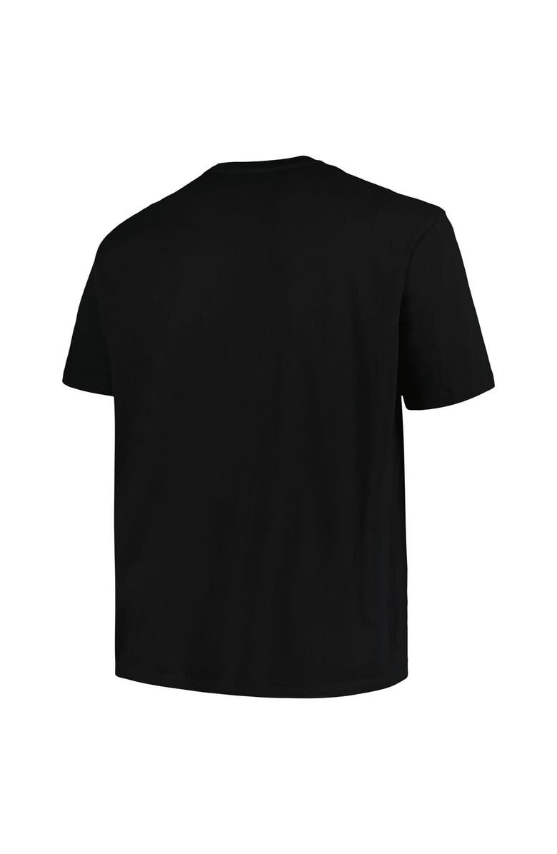 PROFILE Men's Profile Black Boston Bruins Big & Tall Arch Over Logo T-Shirt, Alternate, color, Black