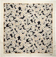 Valentino Garavani Daisy Print Silk Scarf