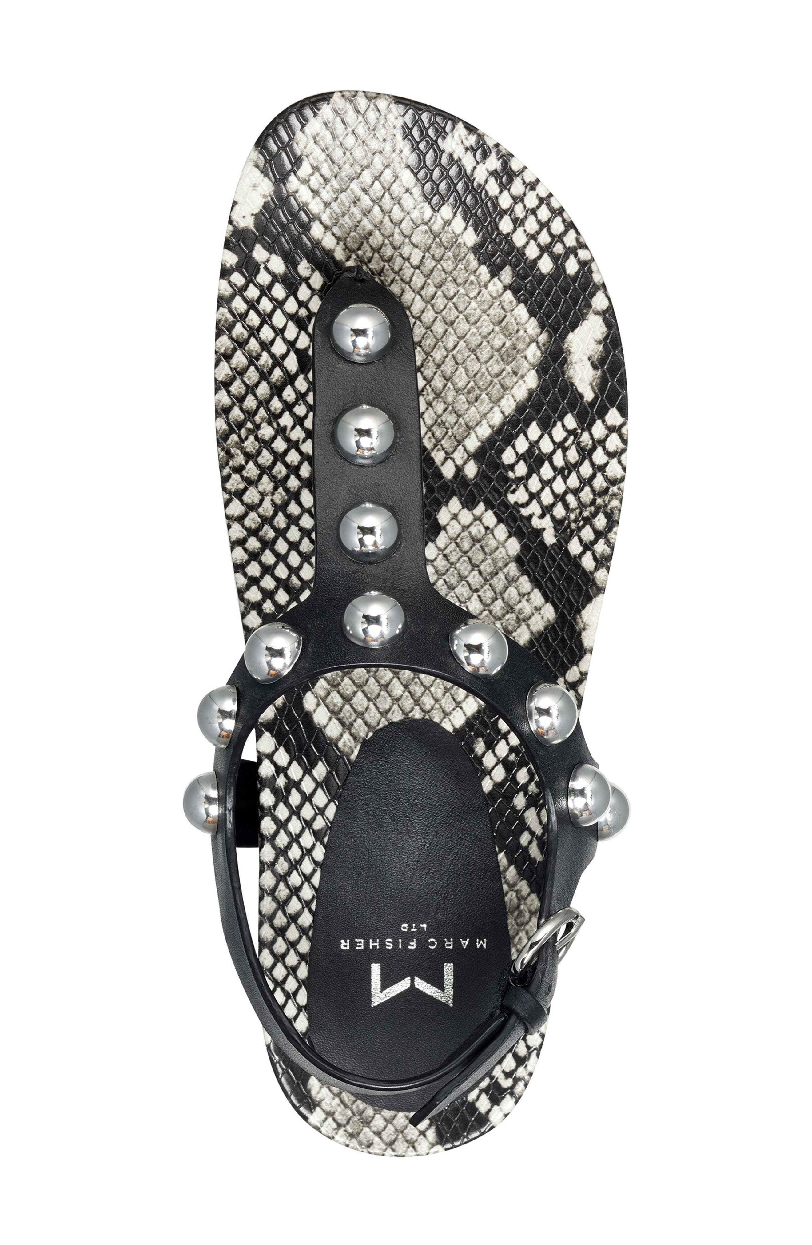 Marc Fisher LTD Indie Studded Sandal, Alternate, color, 