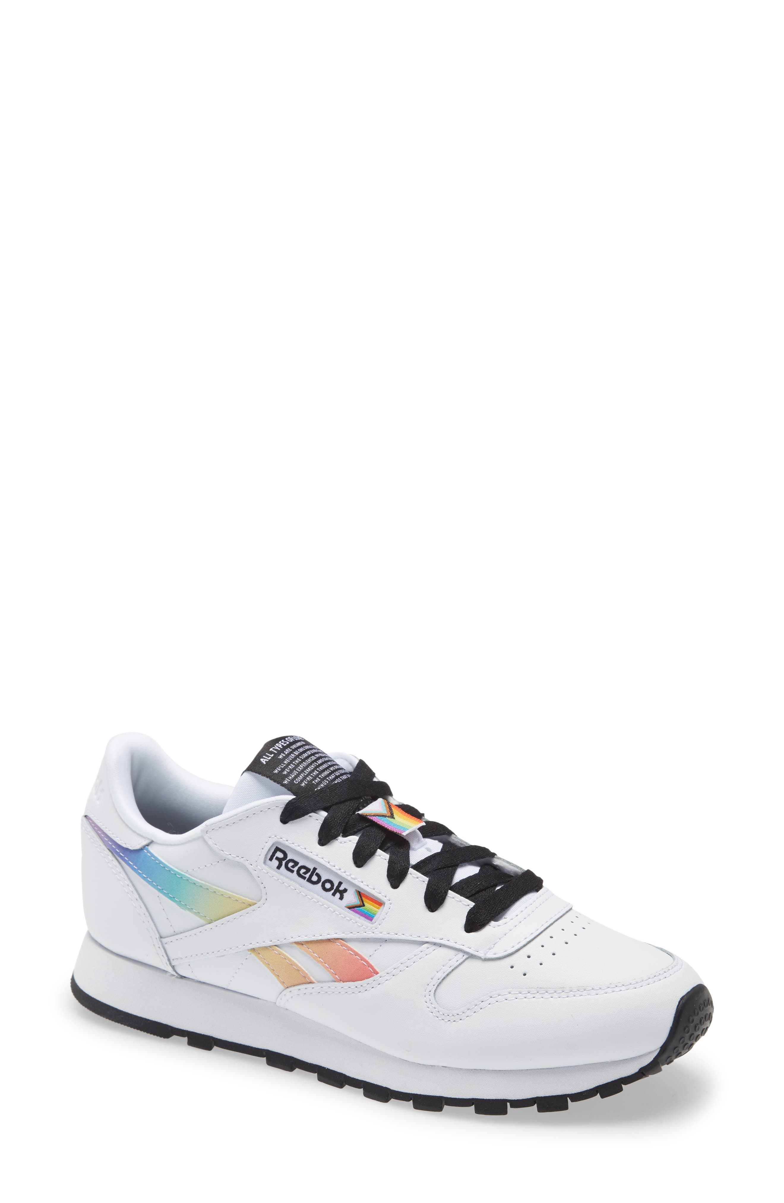 Reebok All Types of Love Classic Leather Sneaker, Main, color, 