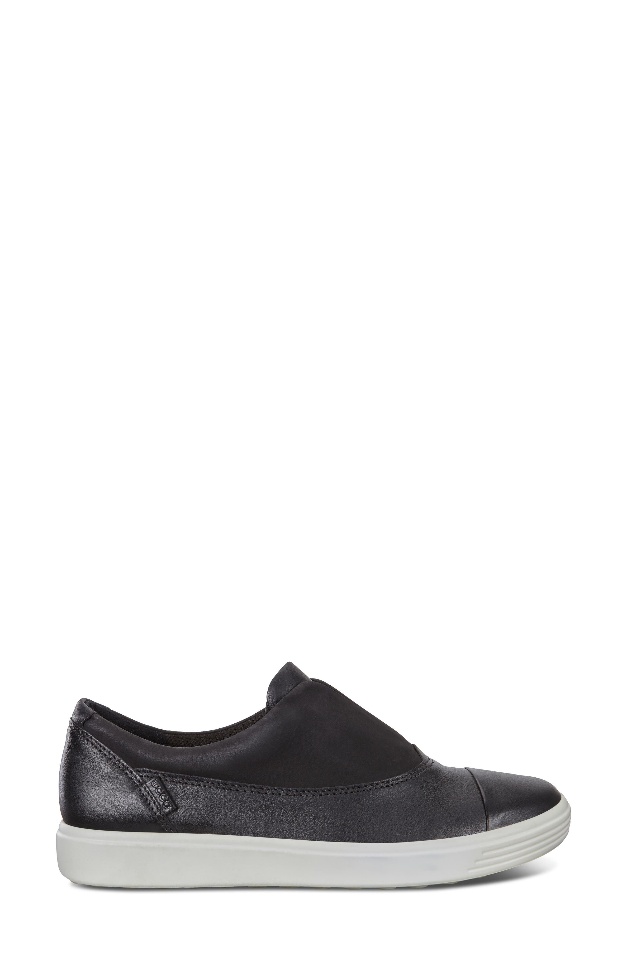 Soft 7 III Slip-On Sneaker, Alternate, color, BLACK LEATHER