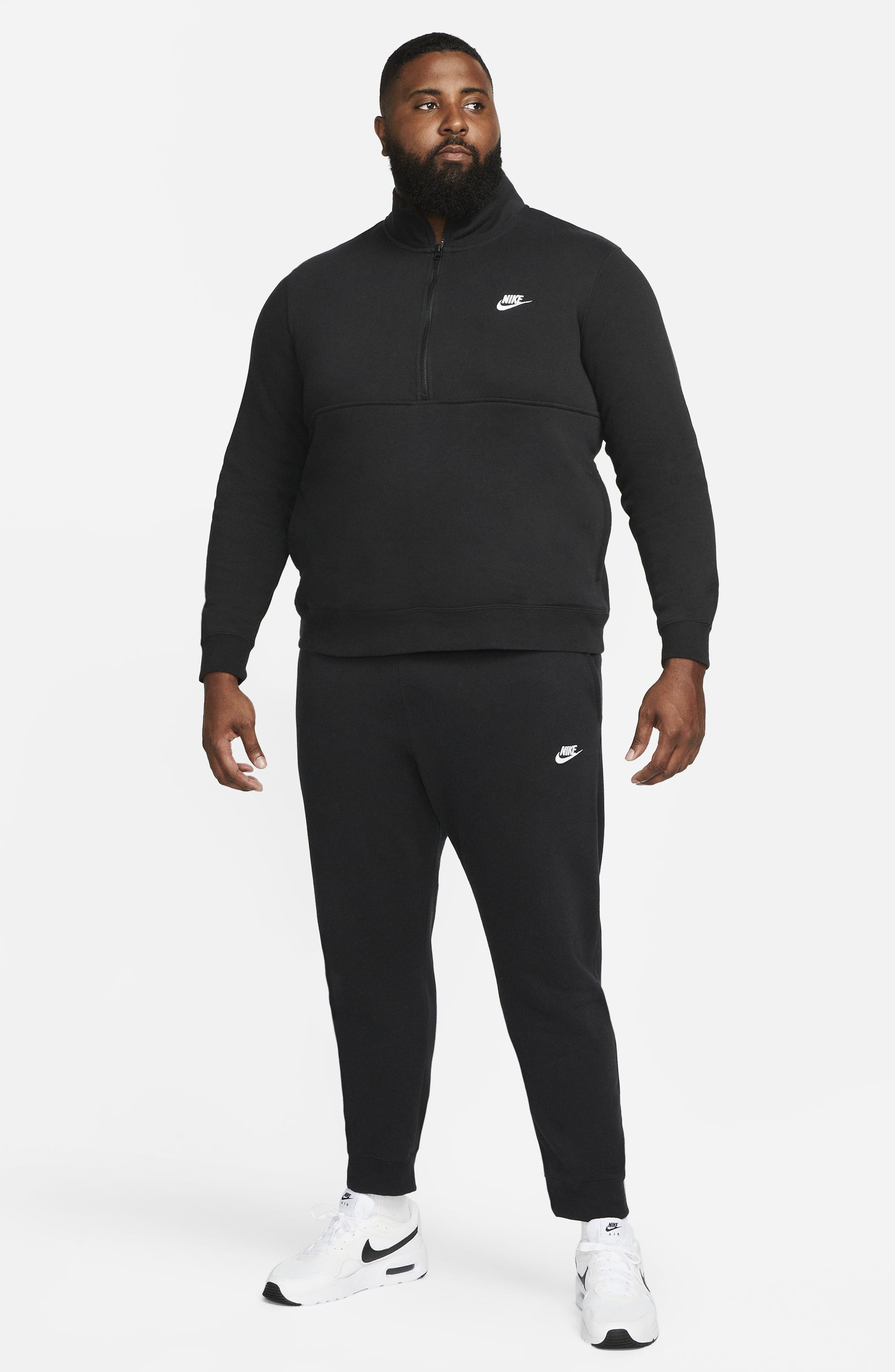 half zip up sweater nike