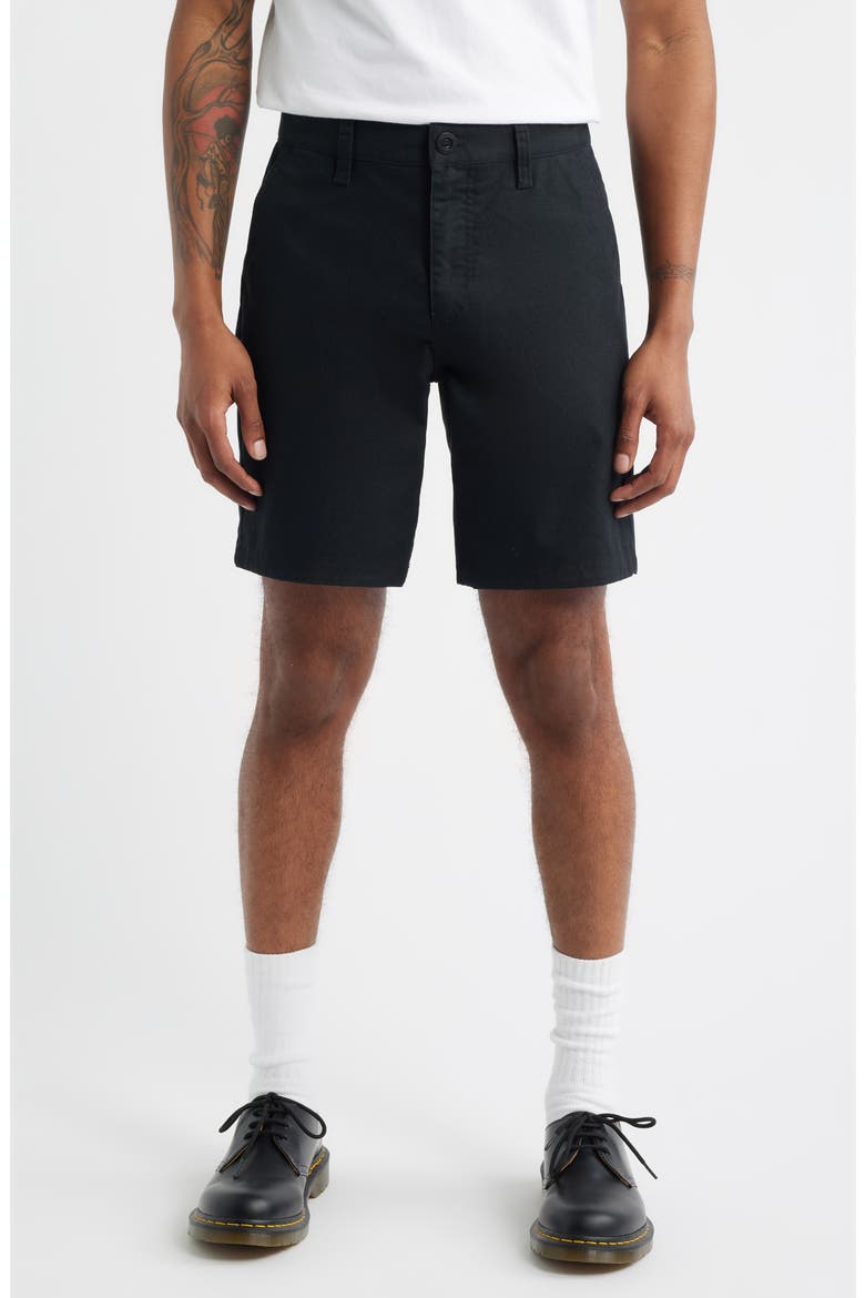 Santo Chino Shorts, Main, color, BLACK