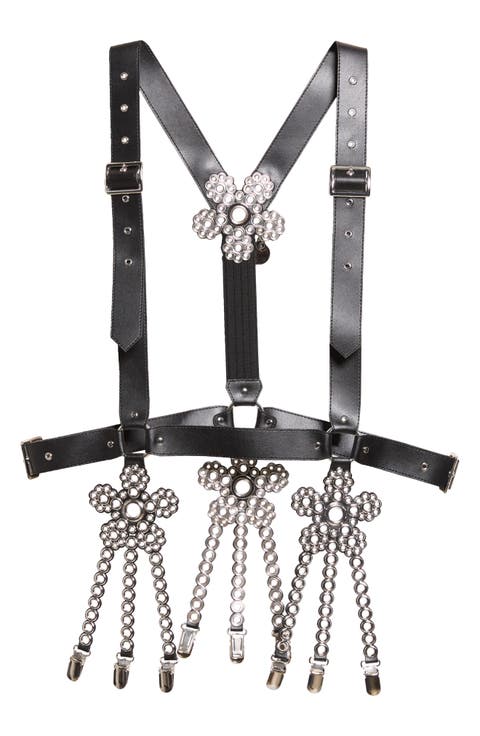 Faux Leather Harness