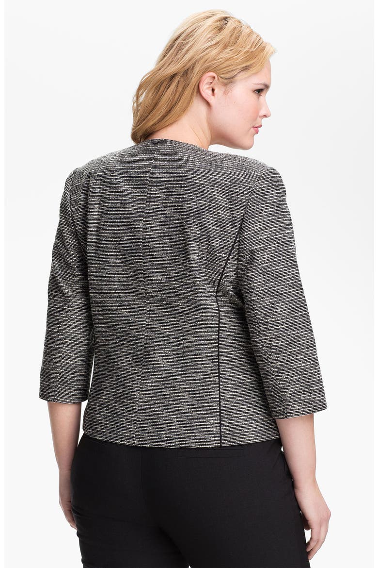 Tweed Moto Jacket, Alternate, color, BLACK COMBO