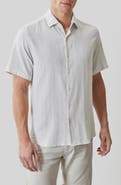 Robert Barakett Satoru Short Sleeve Button-Up Shirt