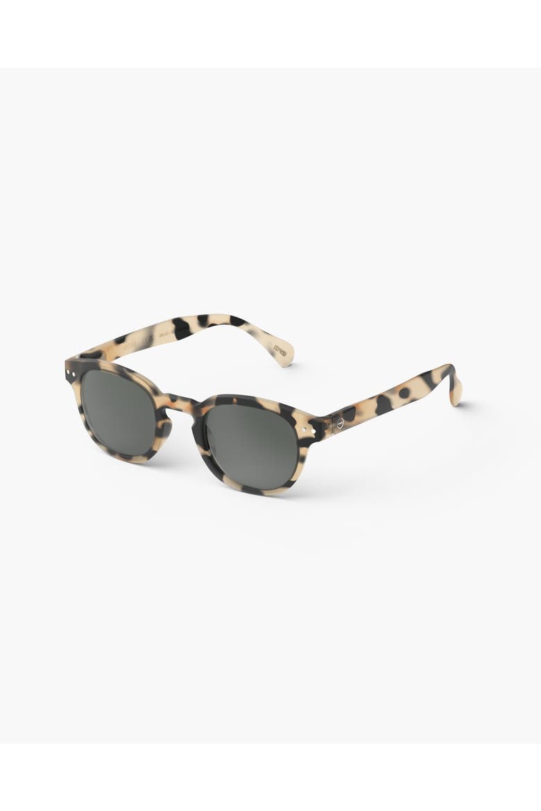 #C 49mm Square Reading Sunglasses, Alternate, color, Light Tortoise