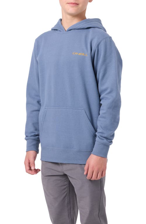 O'neill Kids' Fifty Two Graphic Hoodie In Blue