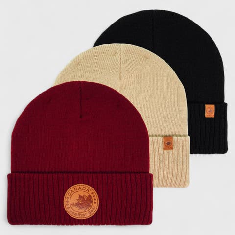 Boys' 3-Pack Beanies