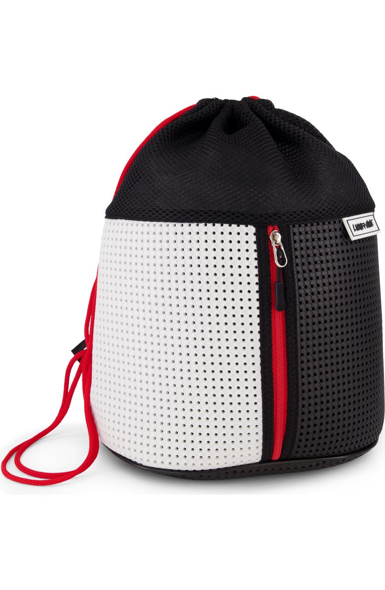 Light+Nine Sophy Drawstring Backpack with Nimix Set, Main, color, Red Classic