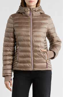 Tommy Hilfiger Zip Hooded Packable Puffer Jacket