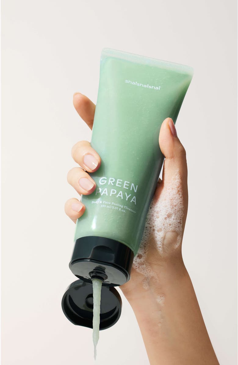 shaishaishai Green Papaya Body & Face Peeling Cleanser, Alternate, color, NO COLOR