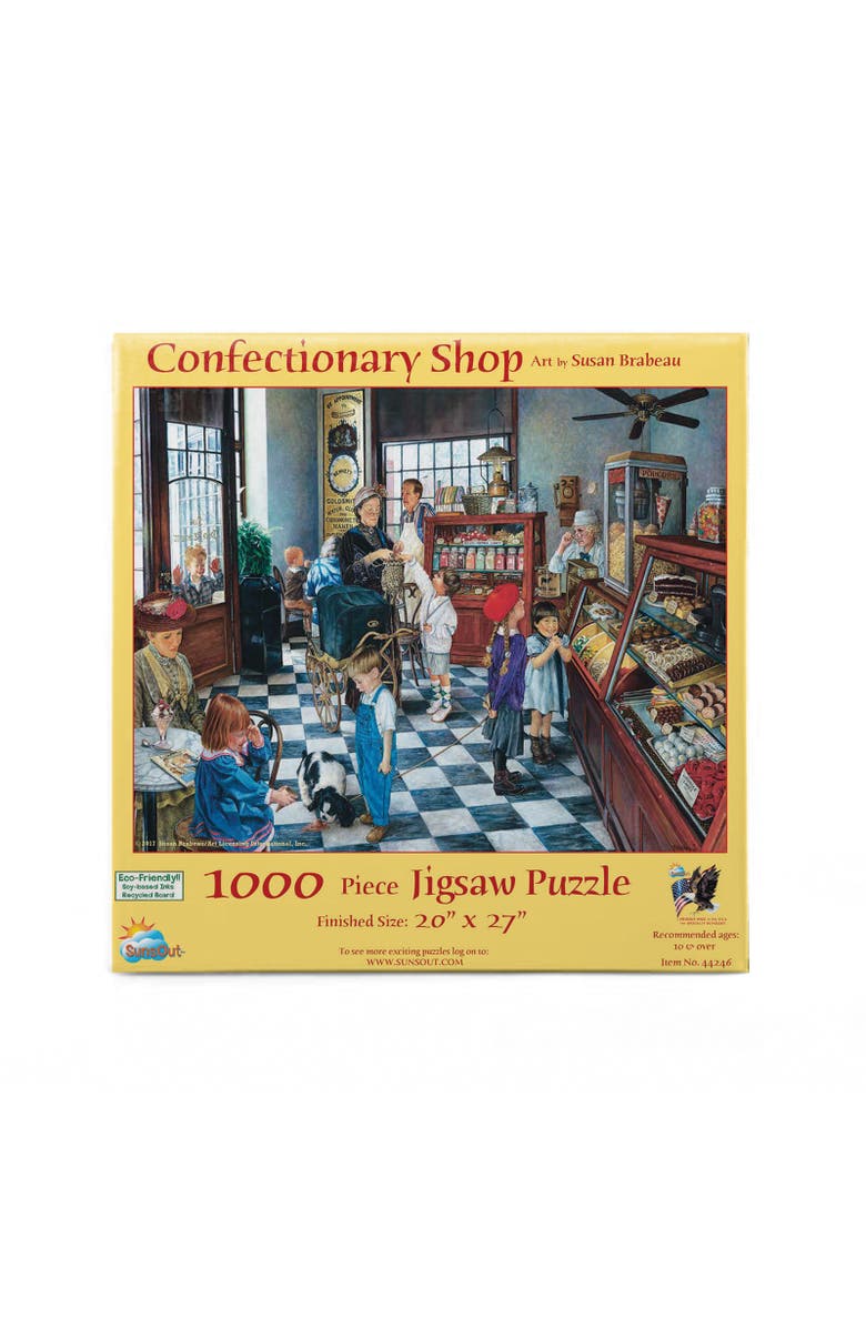 Sunsout Confectionary Shop 1000 piece Jigsaw Puzzle for Adults, Alternate, color, Multicolor