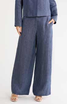 Dylan High Waist Wide Leg Hemp Jeans