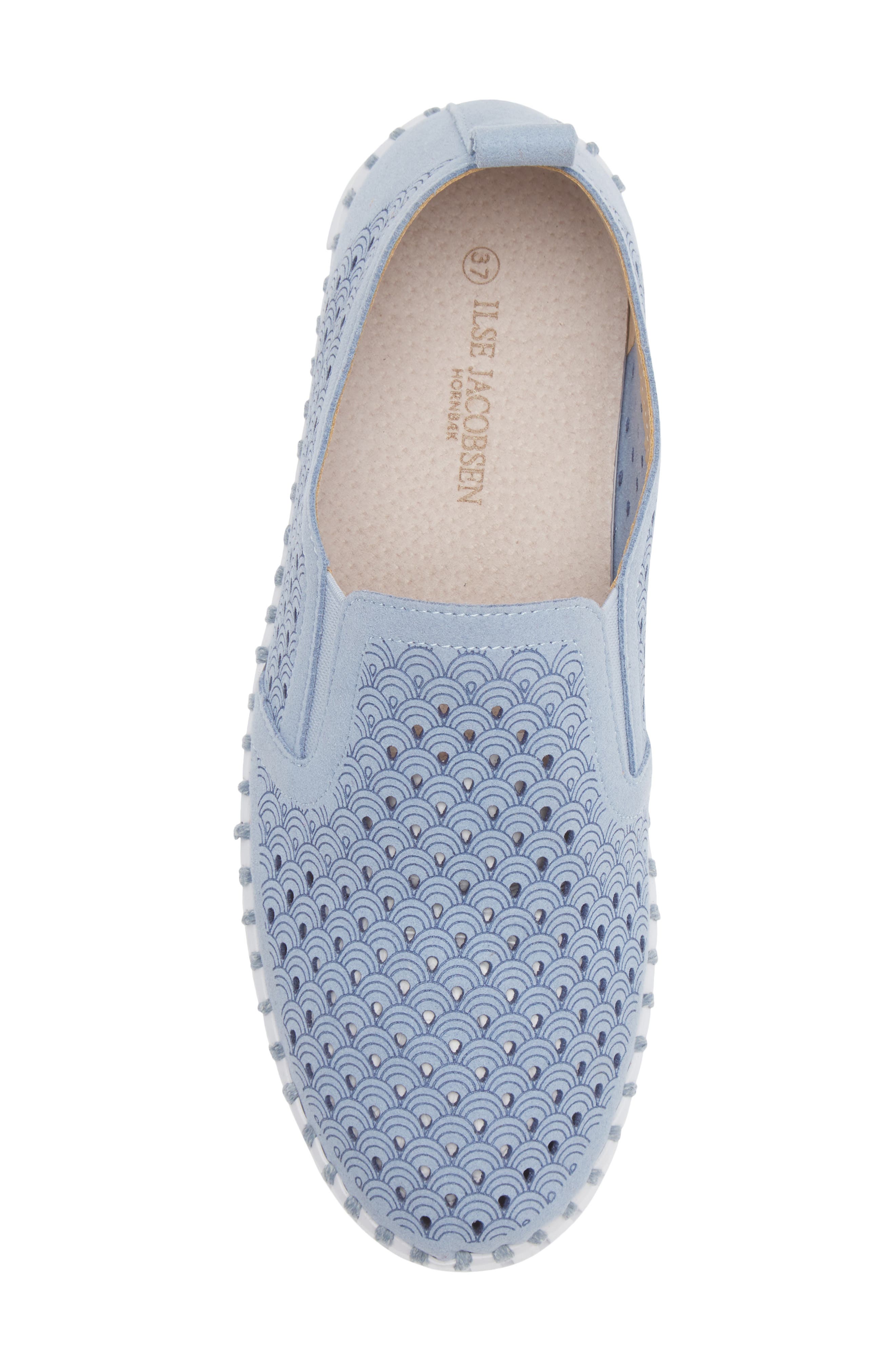 Tulip Slip-On Sneaker, Alternate, color, CORNFLOWER