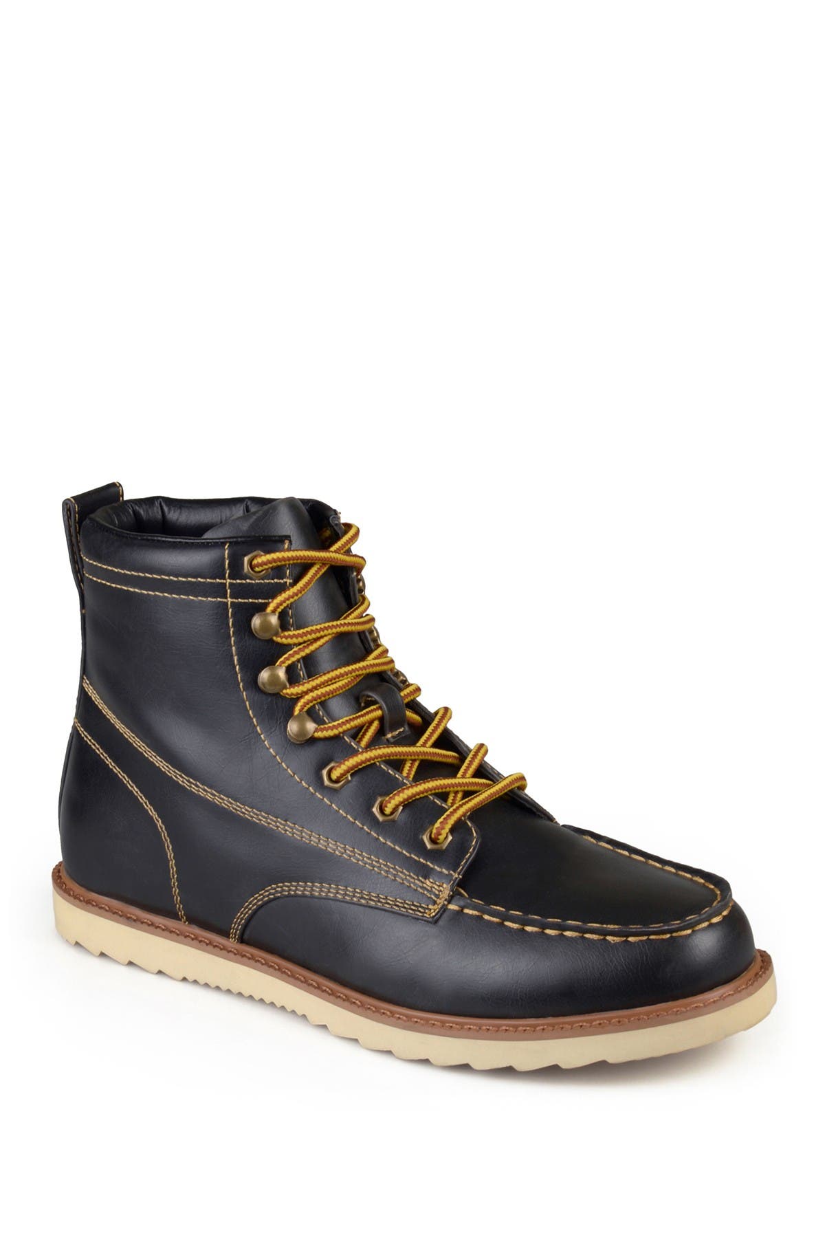 VANCE CO Wyatt Mock Toe Boot, Alternate, color, 