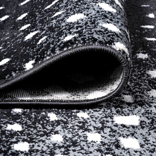 Jonathan Y Antelope Modern Animal Area Rug In Black/cream