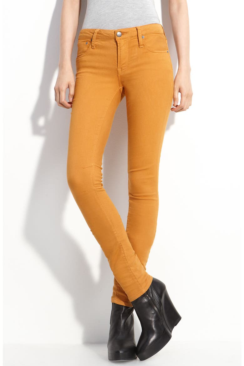 Skinny Stretch Jeans, Alternate, color, CREST