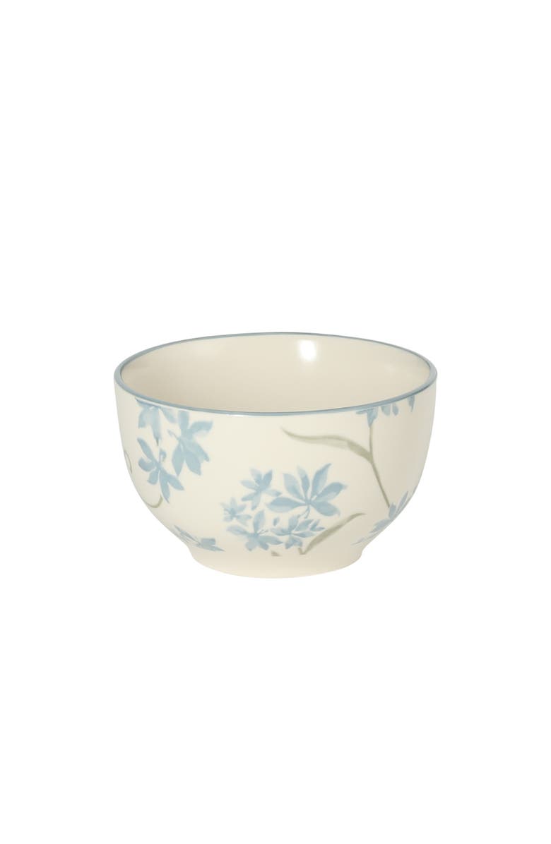 Gibson Home Admiral Hall 12-Piece Matte Stoneware Dinnerware Set, Alternate, color, Blue