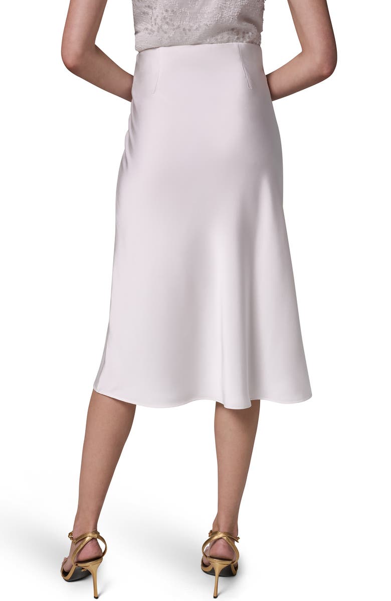 Donna Karan New York Satin Midi Skirt, Alternate, color, 