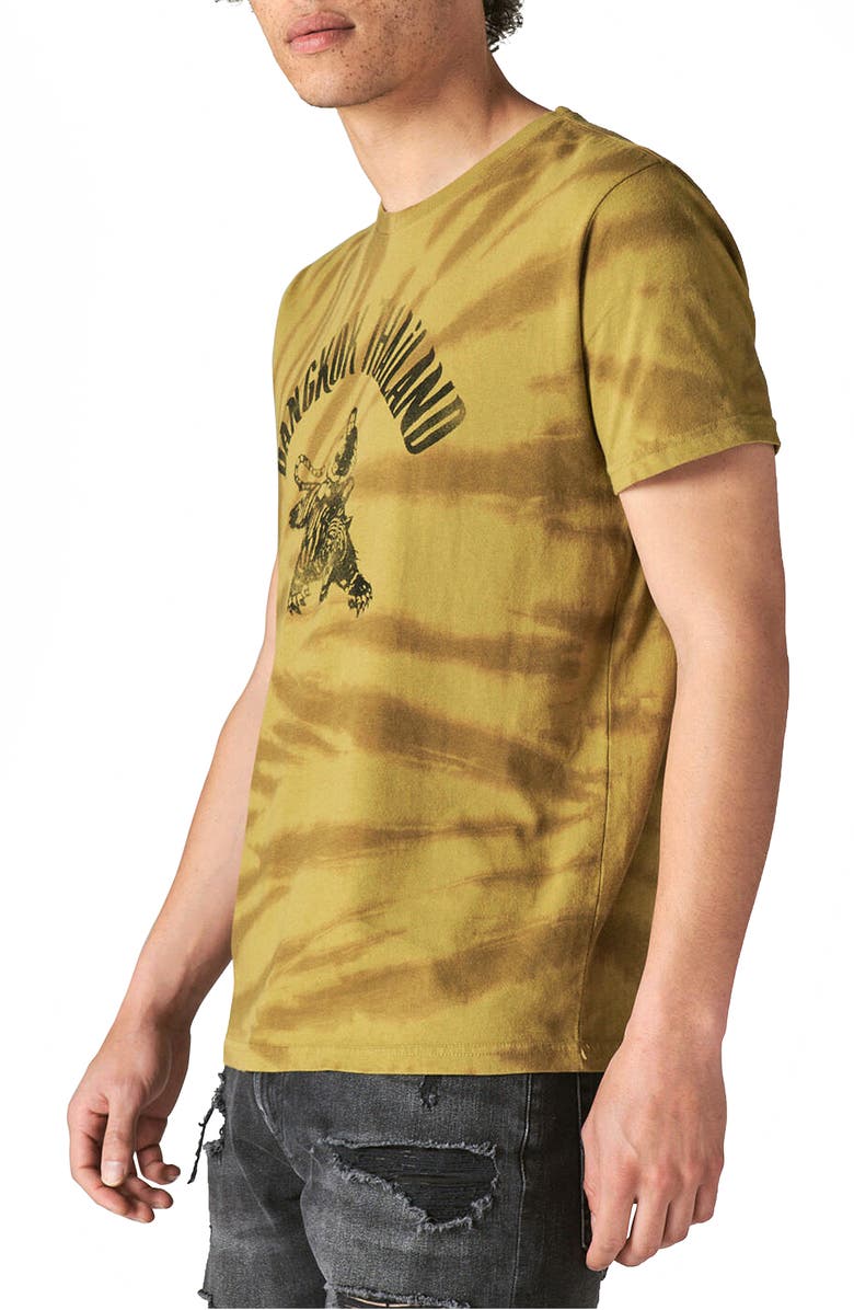 Lucky Brand Bangkok Thailand Tie Dye Graphic Tee, Alternate, color, 