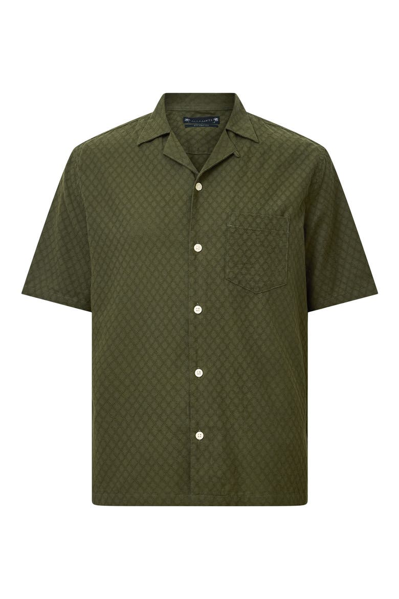 Kylo Camp Shirt, Alternate, color, KELP GREEN