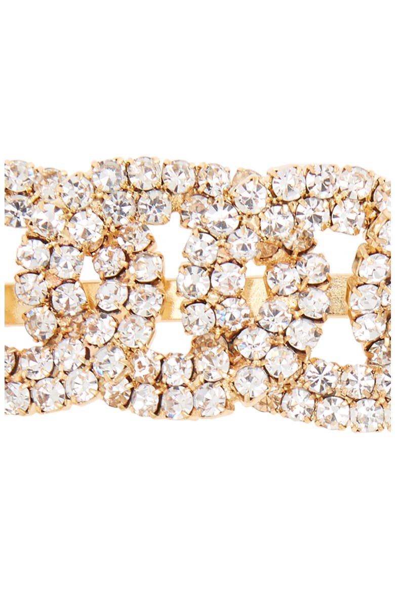 2-Pack Crystal Circle Bobby Pins, Alternate, color, GOLD