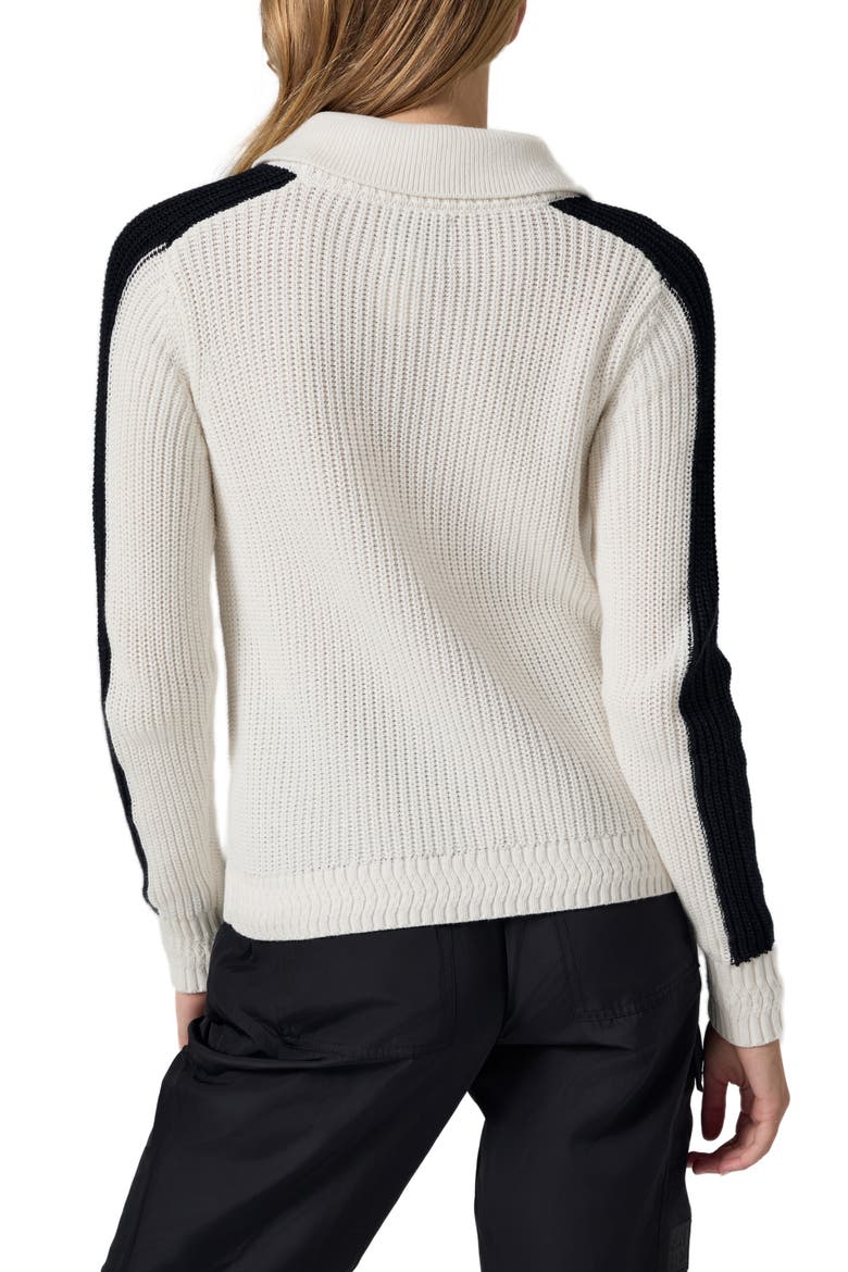 Maeve Organic Cotton Sweater, Alternate, color, OFF WHITE