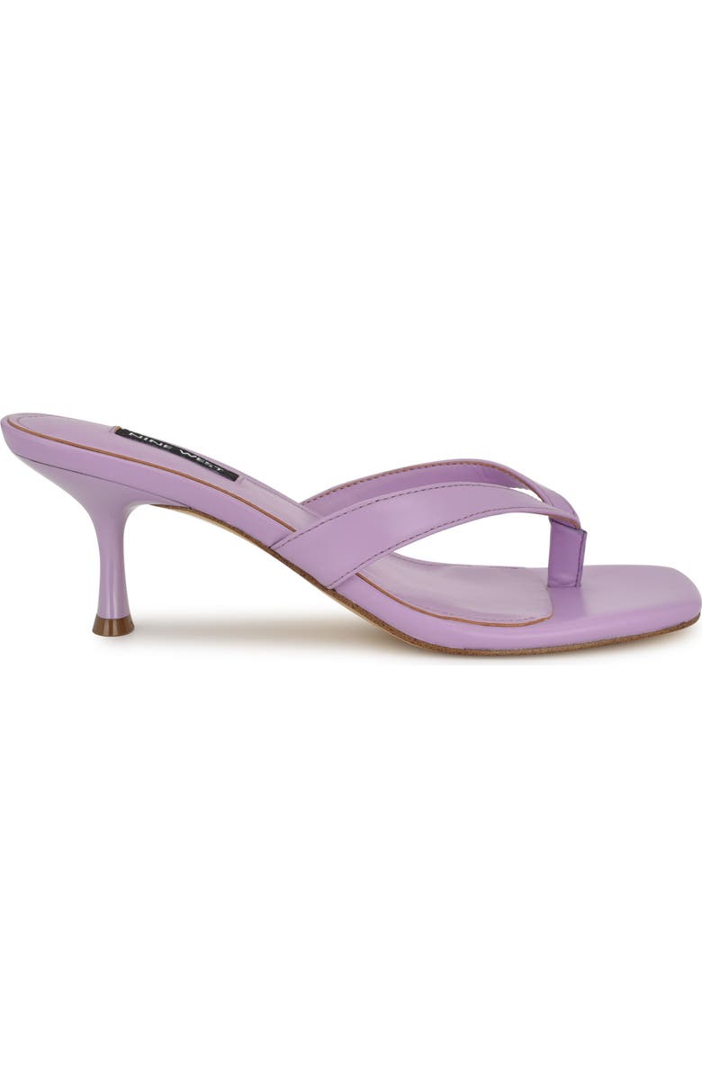 Nine West Andela Flip Flop, Alternate, color, Dark Purple