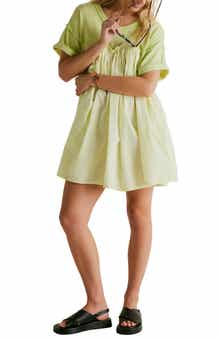 Free People Catalina Mixed Media Minidress