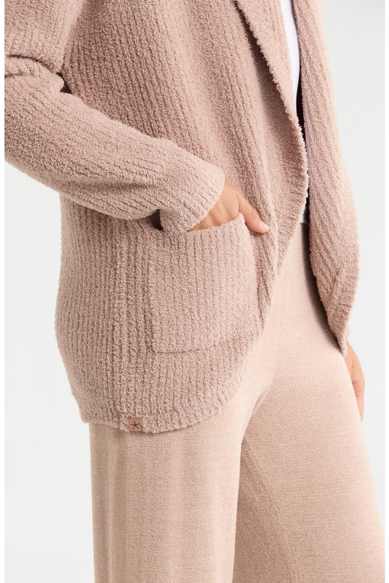 CozyChic® Ribbed Shawl Collar Cardigan, Alternate, color, WILLOW