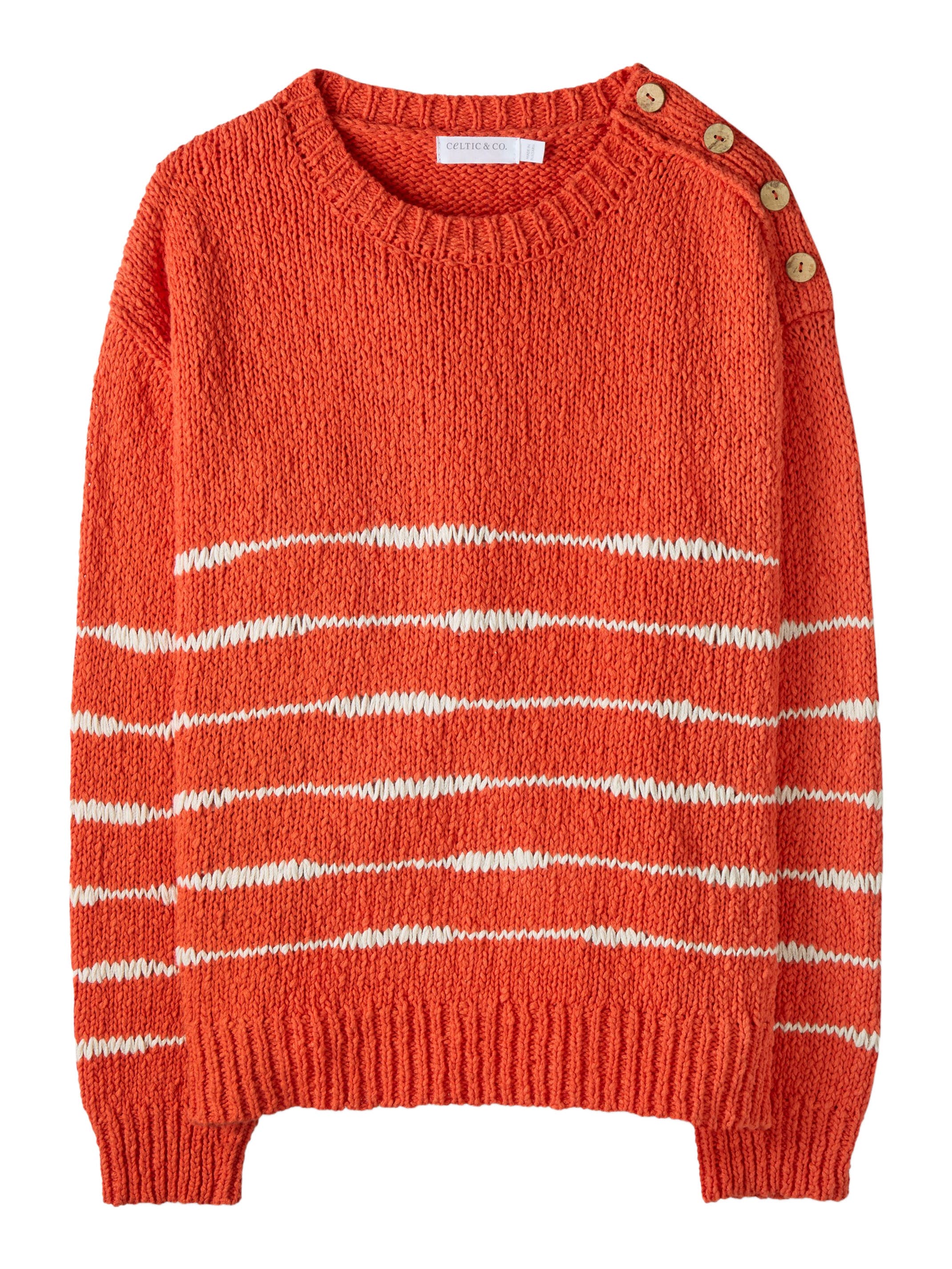 Drop Stitch Breton Sweater - image 2
