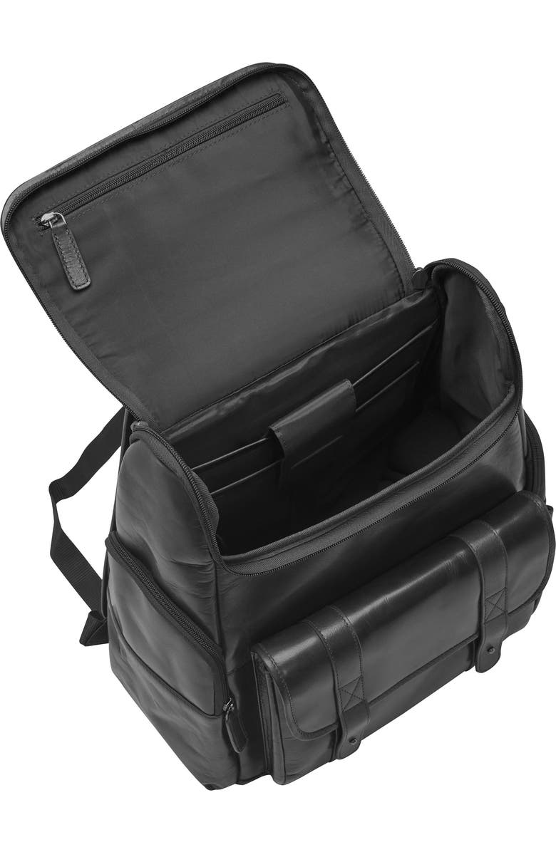 Mancini RFID 15.6-Inch Laptop Backpack, Alternate, color, Black