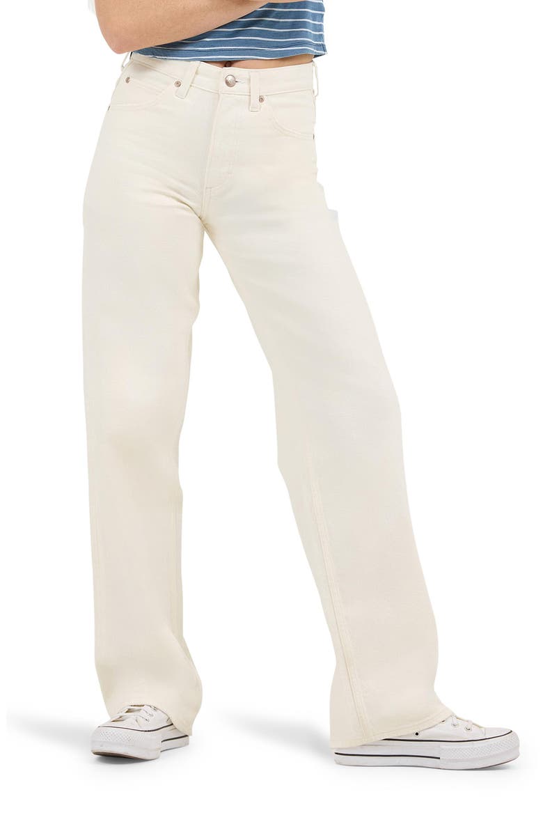 Rider Loose Straight Leg Jeans, Main, color, VINTAGE WHITE