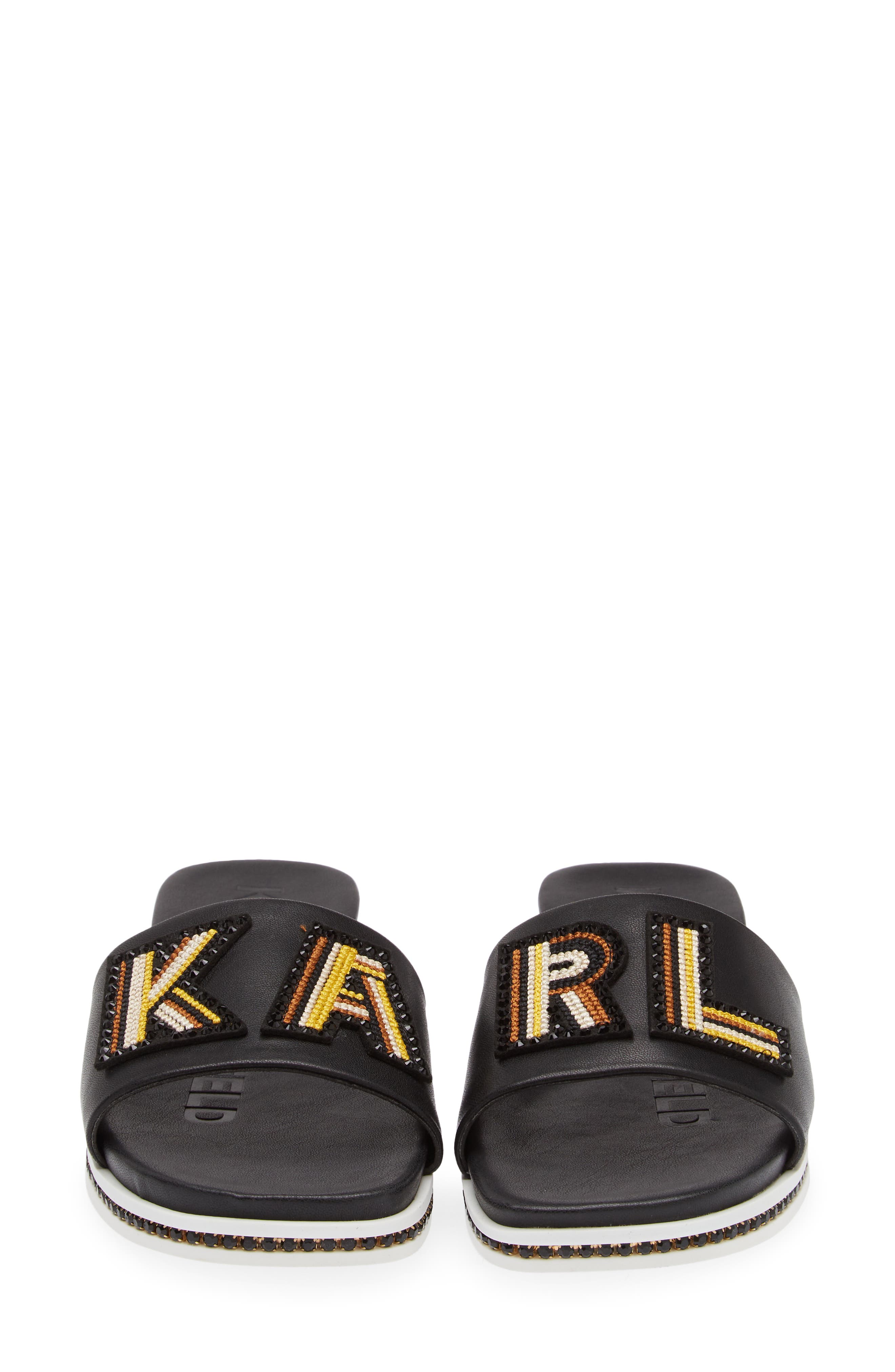 KARL LAGERFELD PARIS Jeslyn Slide Sandal, Alternate, color, 