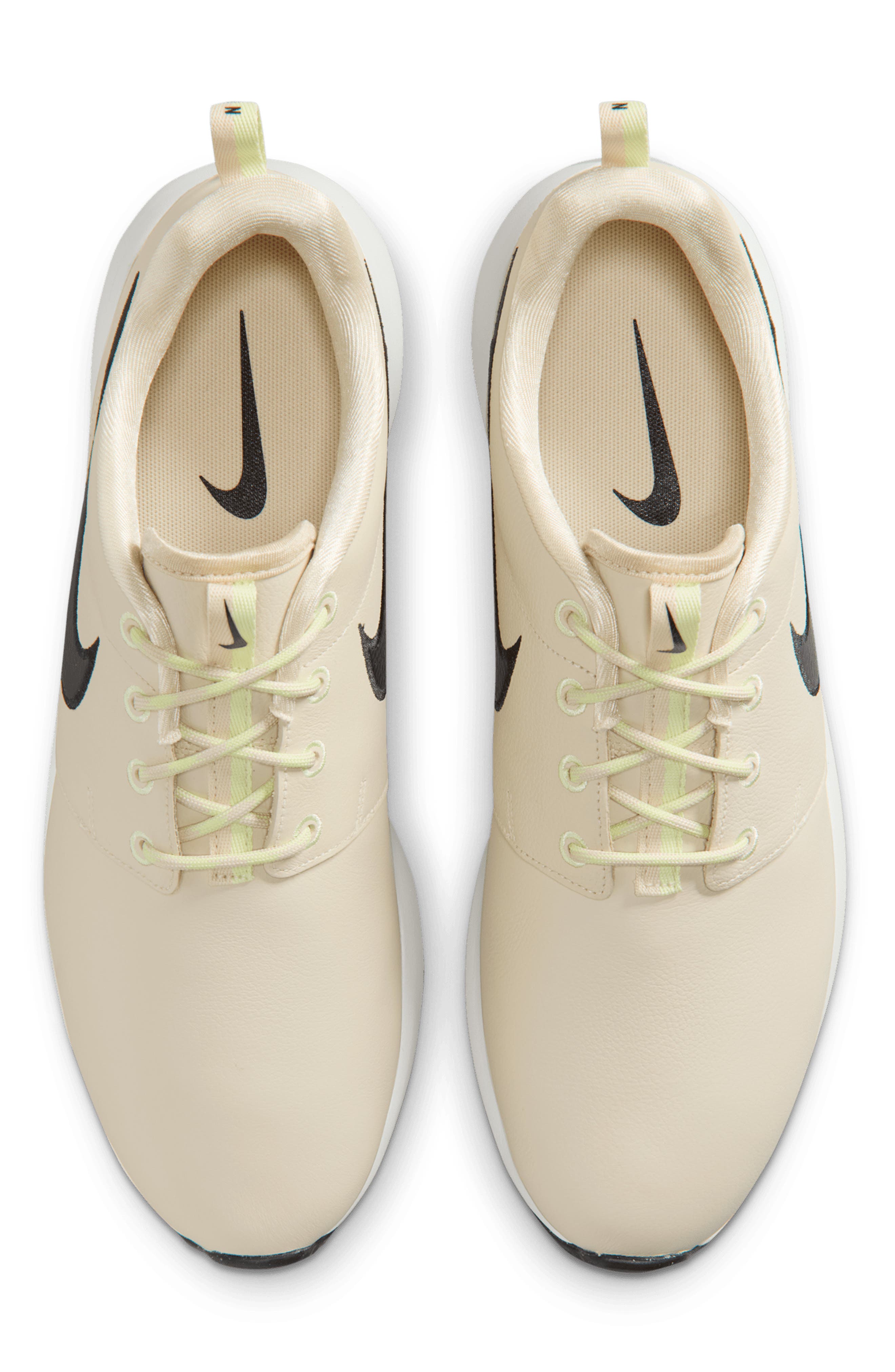 Nike Roshe G Premium Golf Shoe, Alternate, color, Khaki/Lime/Sail/Black