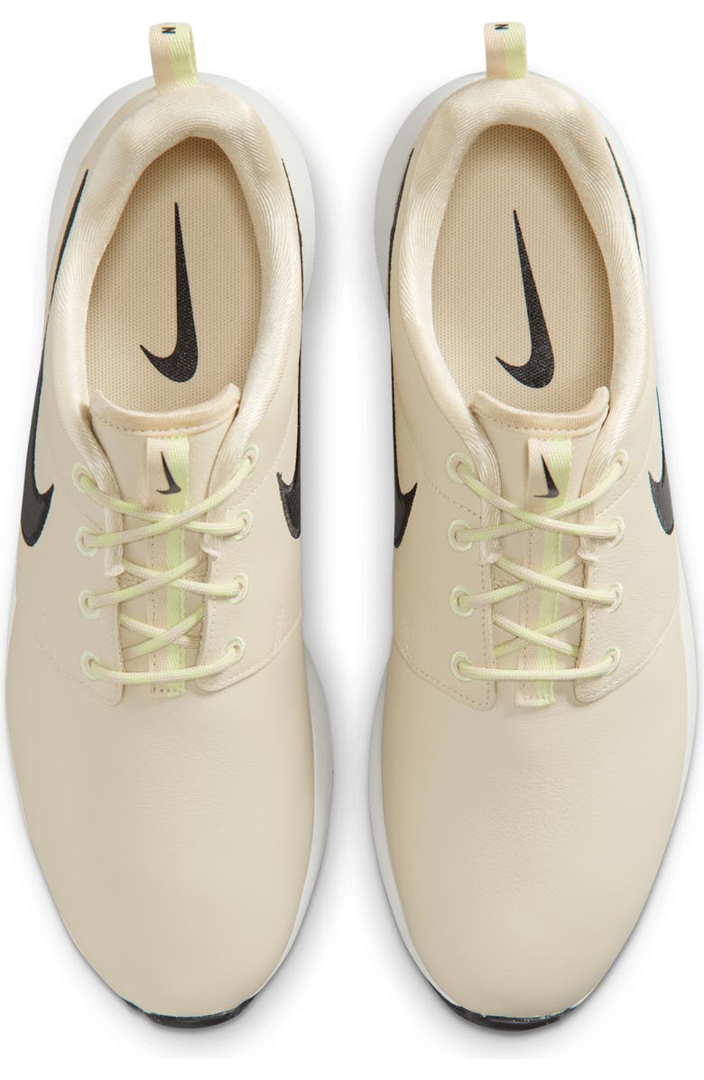 Nike Roshe G Premium Golf Shoe, Alternate, color, Khaki/Lime/Sail/Black