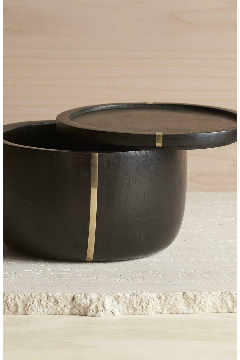 Medium Canister, Main, color, Ebony