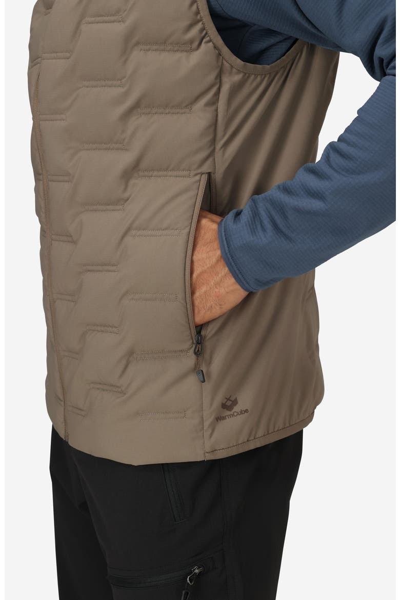 WarmCube™ Active Aerothermal 700 Fill Power Down Vest, Alternate, color, CLAYSTONE