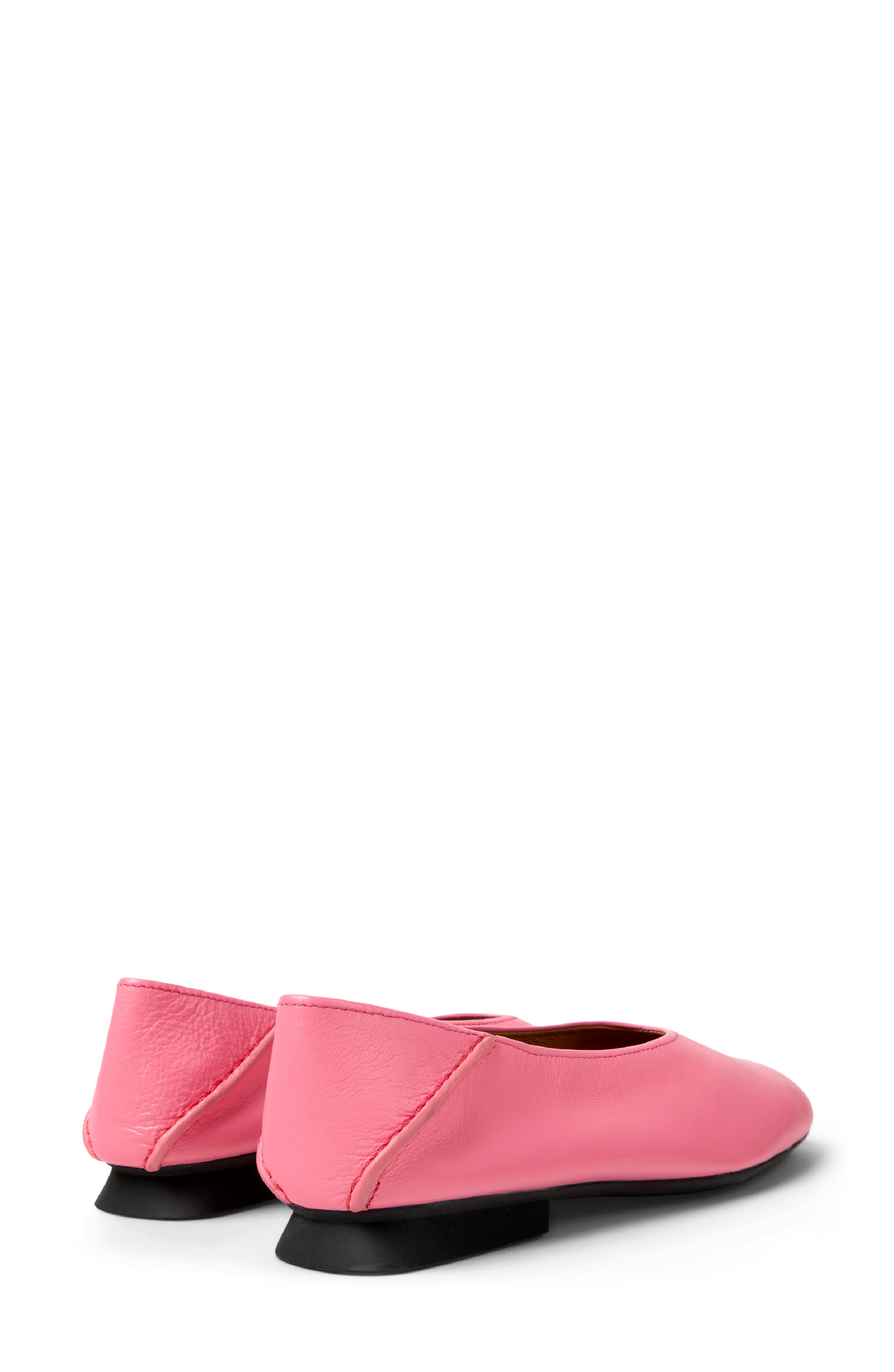 Casi Myra Ballerina Flat, Alternate, color, BRIGHT PINK