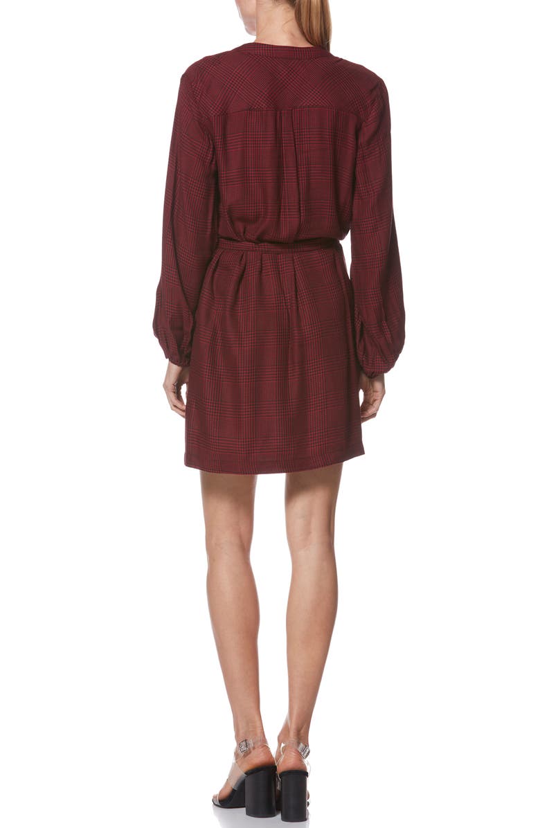 PAIGE Isabelle Plaid Shirtdress, Alternate, color, 